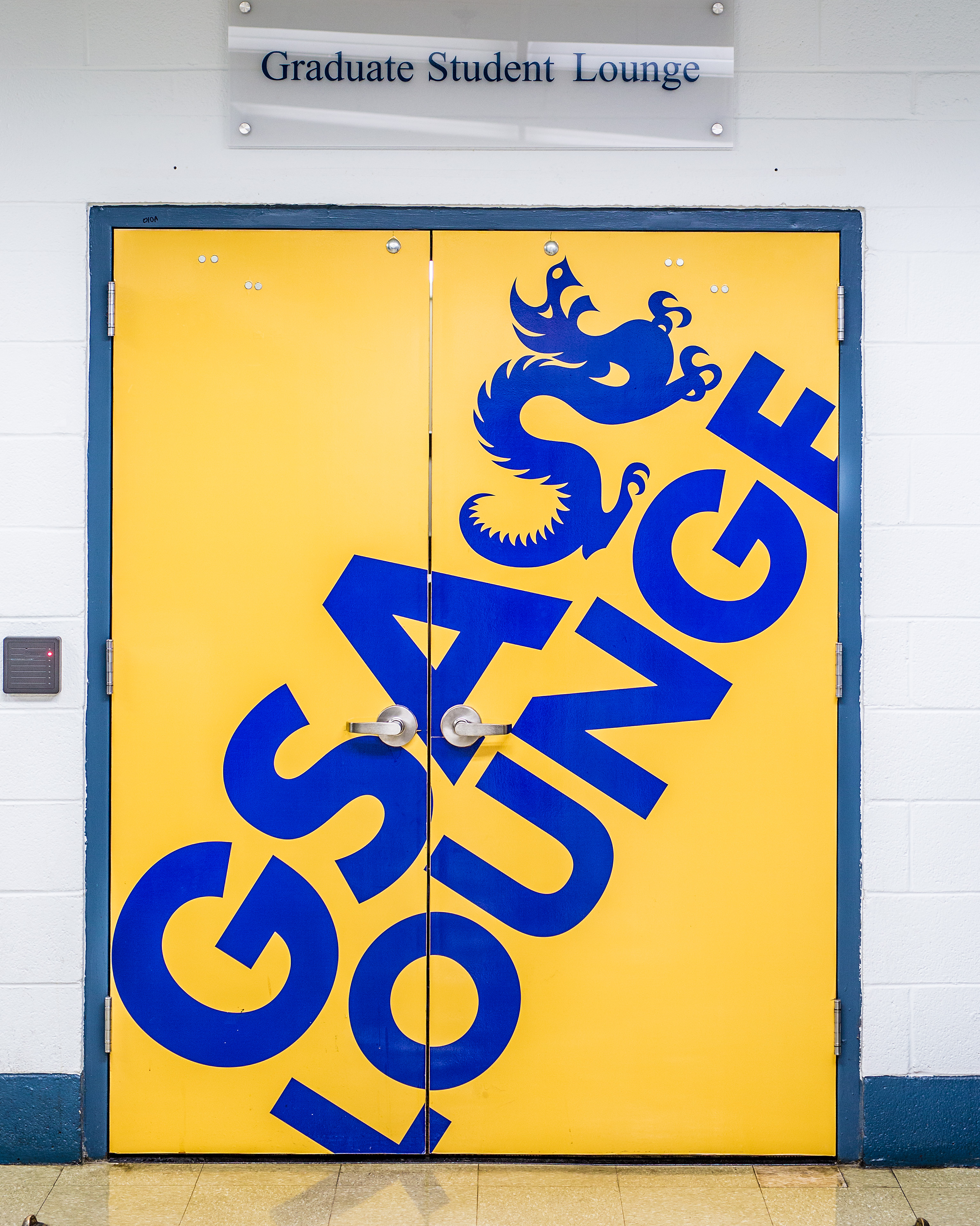 Graduate Student Lounge Doors